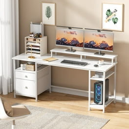 Bestier 50 Computer Desk with Drawers Walmart