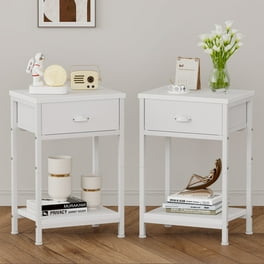 Hillsdale Addison Farmhouse 1 Drawer Nightstand, Set of 2 Hillsdale Addison Farmhouse 1 Drawer Nightstand, Set of 2