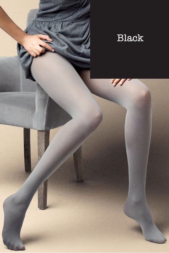 Satin 40 Den Opaque Microfiber Tights in 27 Colors
