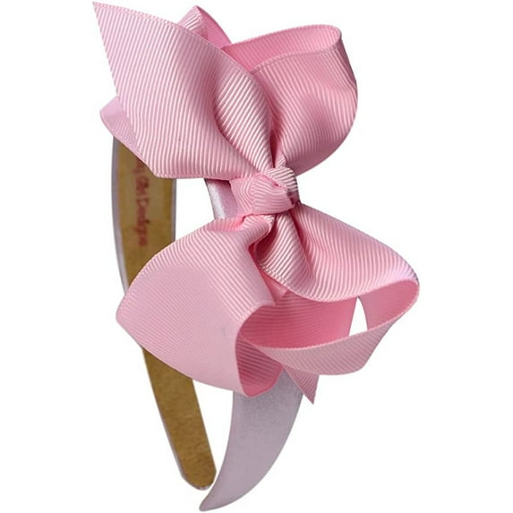 Satin Arch Boutique Bow Headband for Toddlers and Girls - 6 Colors!