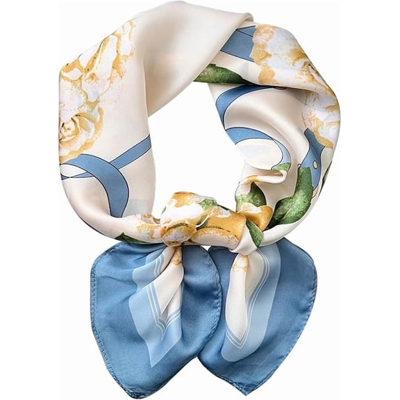 Satin Bandanas Head Scarf For Women Hair Scarves Accessories Lightweight Fashion Wrap Neck Silk Sleeping Headscarf