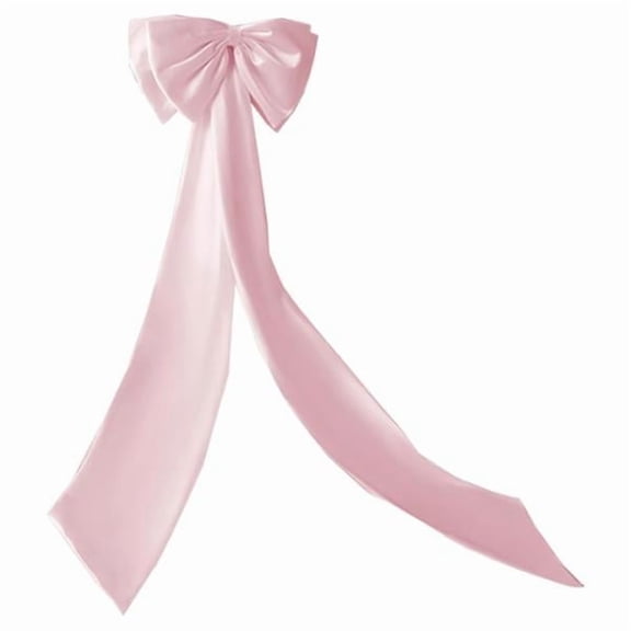 Satin Big Bow Detachable Train Large Removable Sweep Feature Formal Event Ladies Wedding Dresses Accessories