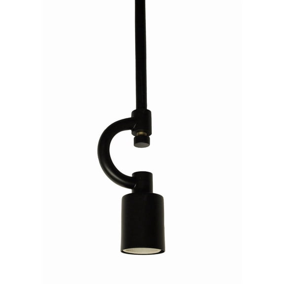Satin Black 3-Light Pendant Light Fixture, Vintage Ceiling Hanging Light with Fabric Cord, for Home Lighting