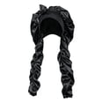 thumbnail image 1 of Satin Bonnet for Long Hair, Extra Large Silk Sleep Cap with Adjustable Fit, Hair Protection Sleeping Cap for Braids Dreadlocks Curly Hair, Soft Polyester Night Hair Wrap, 1 of 5
