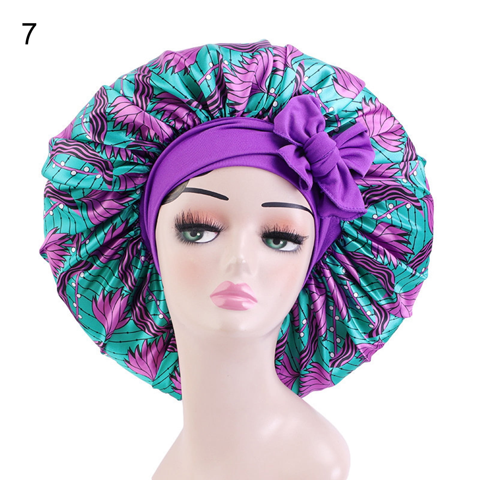 Satin Silk Hair Jumbo Size For Sleeping Satin Stretchy Tie band for