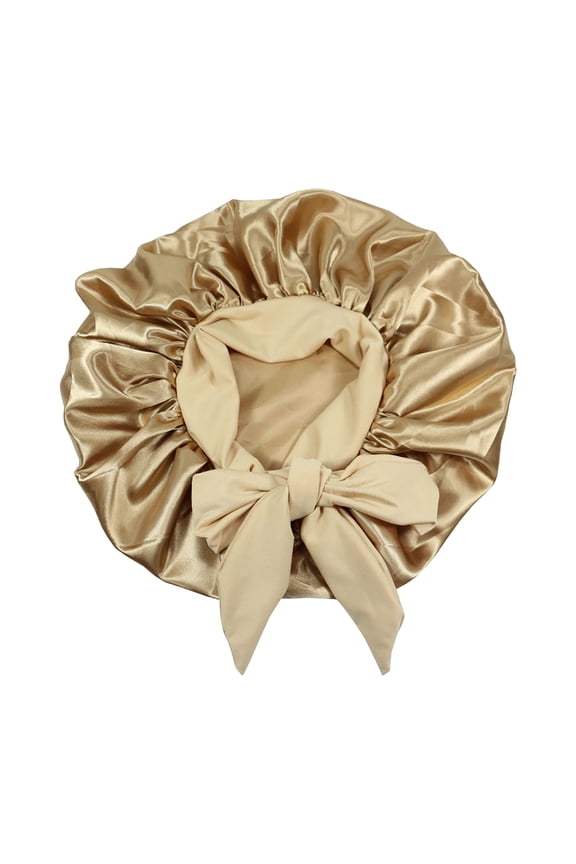 Satin Bonnet Silk Bonnet for Sleeping Women Hair Bonnet Night Sleep Cap Scarf Wrap for Curly Hair with Tie Band
