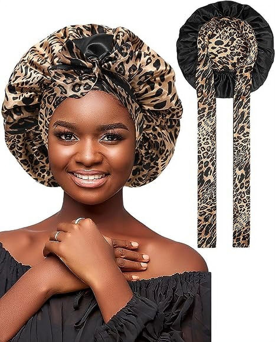 Satin Silk Hair for Women Curly Hair Wrap for Sleeping