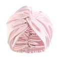 Satin Silk Sleep Cap For Women Extra Large Reversible Adjustable Satin Cap