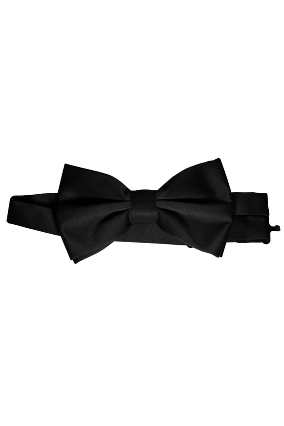 Satin Bow-Tie in Black