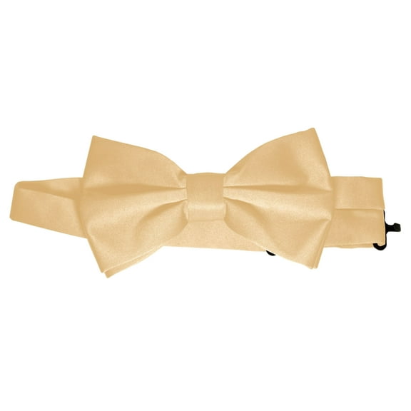 Satin Bow-Tie in Champagne