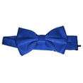 thumbnail image 1 of Satin Bow-Tie in Royal Blue, 1 of 1