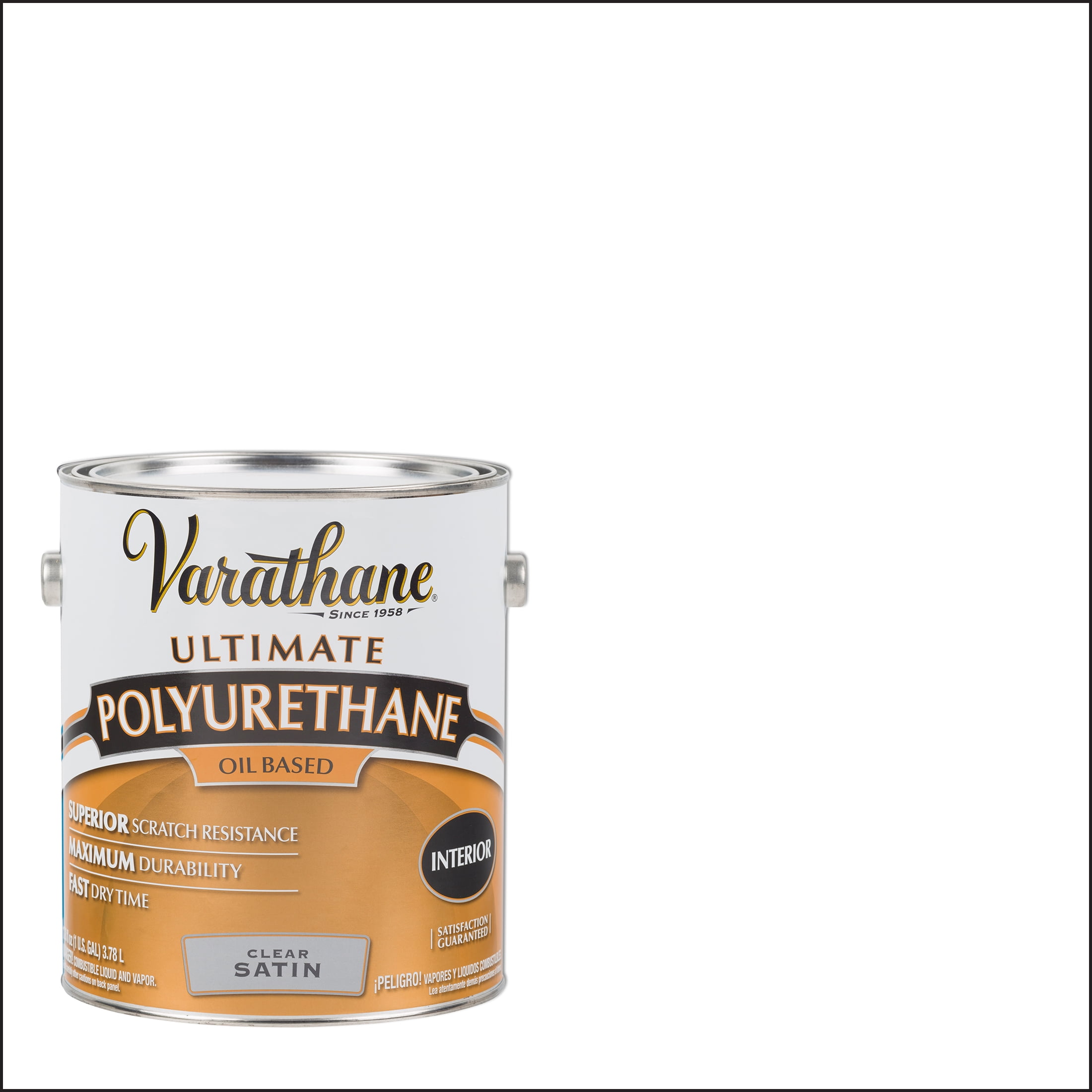 2 Pack, Satin Clear, Varathane Ultimate Polyurethane Oil-Based-9131, Gallon