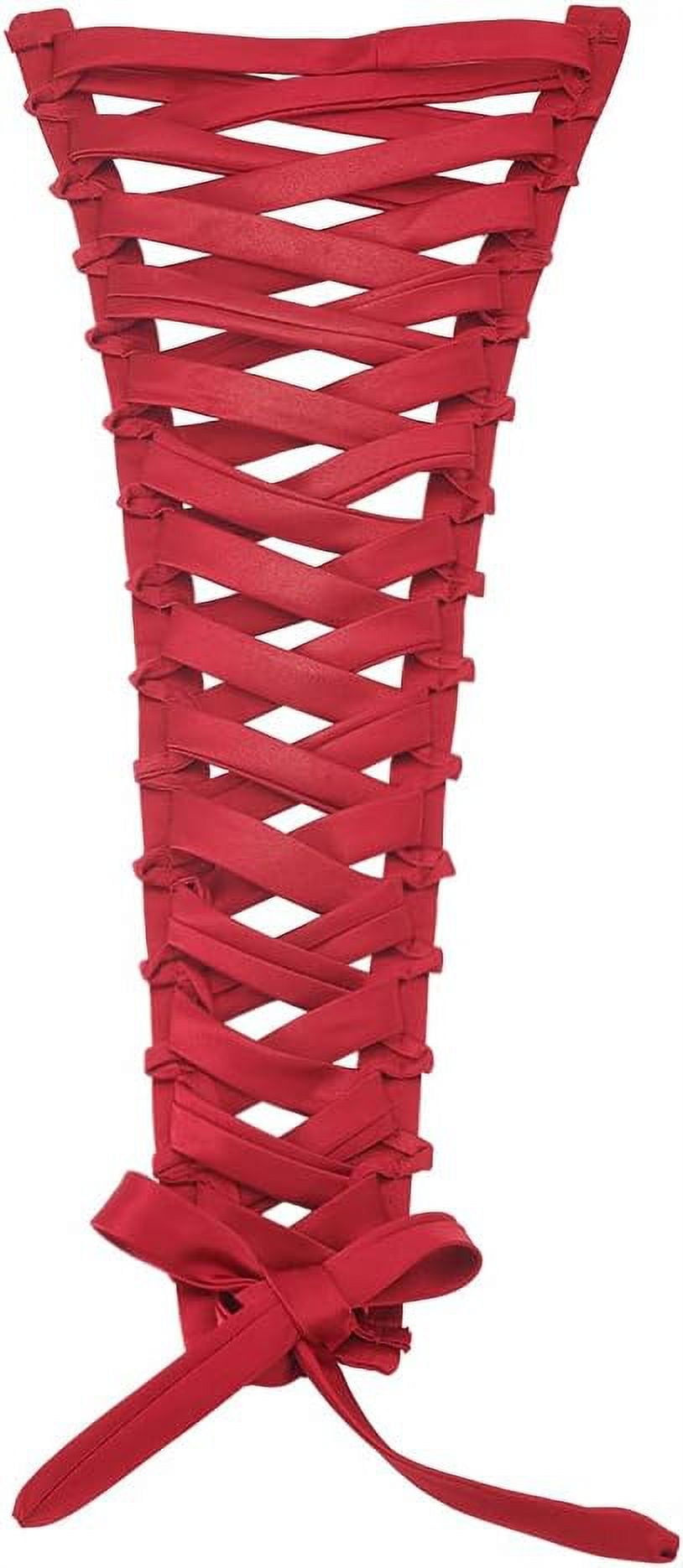 Ruban Satin Pour Corset De Robe De Mariée - 118 Pouces (3 M) - Rouge - Remplacement Fermeture, Ajustement - 8