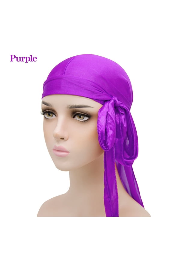 Satin Durag Headwear For Men And Women Comfortable Breathable Design