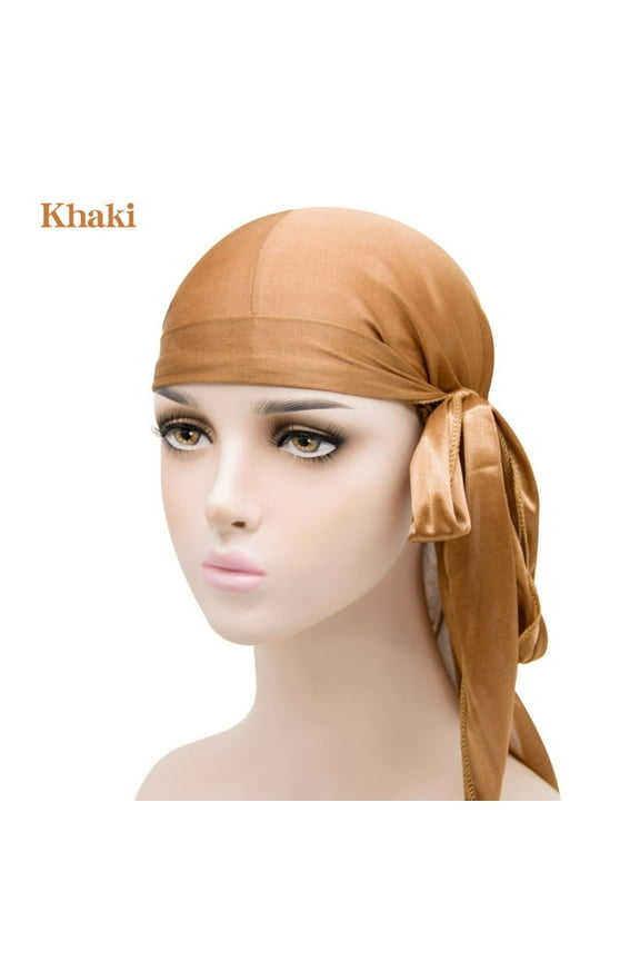 Satin Durag Pack for Men Women Silk Do Rag Headwear Comfortable Breathable Stylish Accessory
