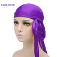 thumbnail image 1 of Satin Durag for Men Women 2 Pack Silk Do Rag Headwear Smooth Comfortable Breathable Hair Accessory, 1 of 1