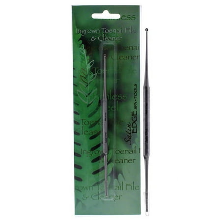 Satin Edge Ingrown Toenail File And Cleaner, 1 Pc Nail File