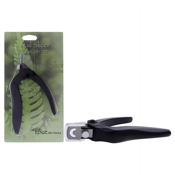 Satin Edge Nail Slicer With Catcher, 1 Pc Nail Slicer