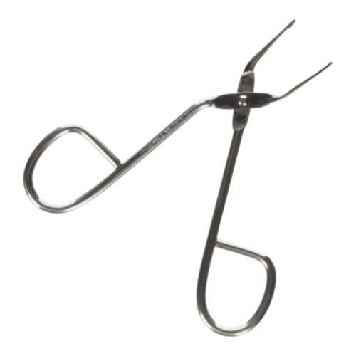 Satin Edge Scissor Tweezer Straight Tip, 3.5 Inch Tweezer