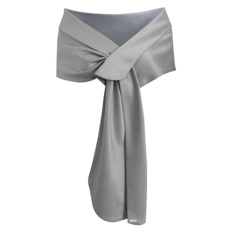Satin hotsell shawl wrap