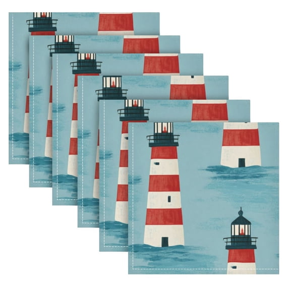Satin Fabric Napkins 20 x 20 Inch x 6 Decorative Table Napkins for ...