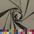 thumbnail image 1 of LitLook Satin Faille Stretch Fabric by the Yard - 2-Way Stretch Shiny Satin Fabric for Wedding Gowns, Bridesmaid & Formal Dresses, Tops & Decor - Olive, 1 of 6