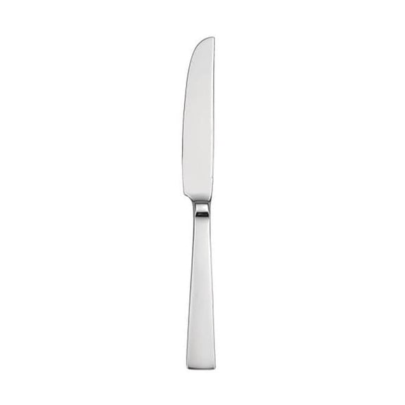 Satin Fulcrum Stainless Steel Dessert Knife Silver