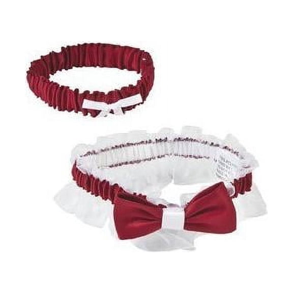 Satin Garter with Bow (2 piece set) Wedding and Bridal Supplies