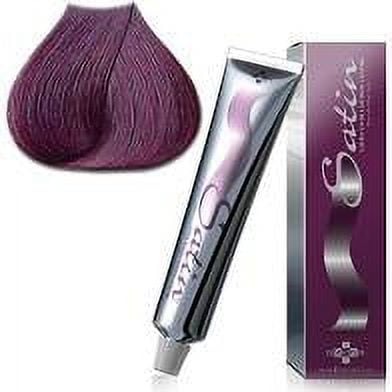 Satin Hair Color 4V Violet Brown "MANGO SIX B&M"