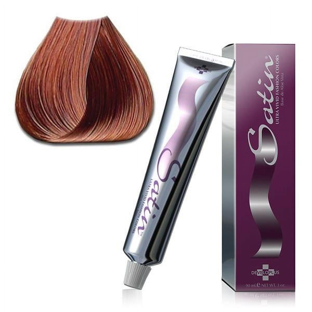 Satin, Satin Hair Color, 7GC, Gold Copper Blonde 3oz - Walmart.com
