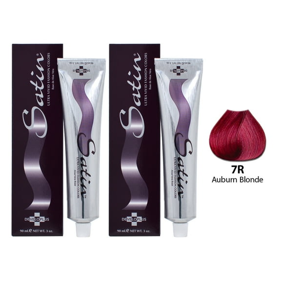 Satin Haircolor 7R Auburn Blonde (Pack of 2)