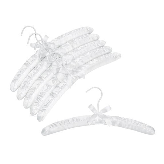 Satin Hangers (White)