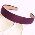thumbnail image 1 of Wide Headband Women Soft Fabric Non Slip Hair Band, Simple Plain Hair Accessory for Daily Wear Work Sports, Multi Pack, 1 of 4