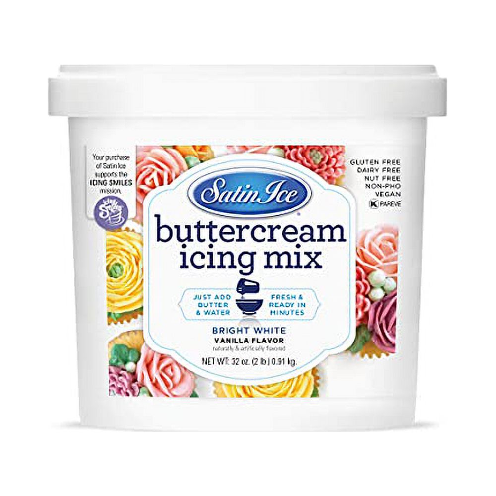 Satin Ice Buttercream Icing Mix, 2 Pounds