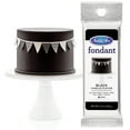 thumbnail image 1 of Satin Ice Fondant, Black, 4.4 Ounce, 1 of 4