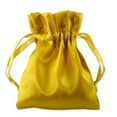 thumbnail image 1 of Satin Jewelry Pouch 4x5 Gold - Drawstring Gift Bags, 1 of 1