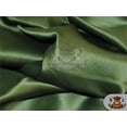 thumbnail image 1 of Satin L'amour Solid Fabric OLIVE / 60" Wide / Sold by the yard, 1 of 1