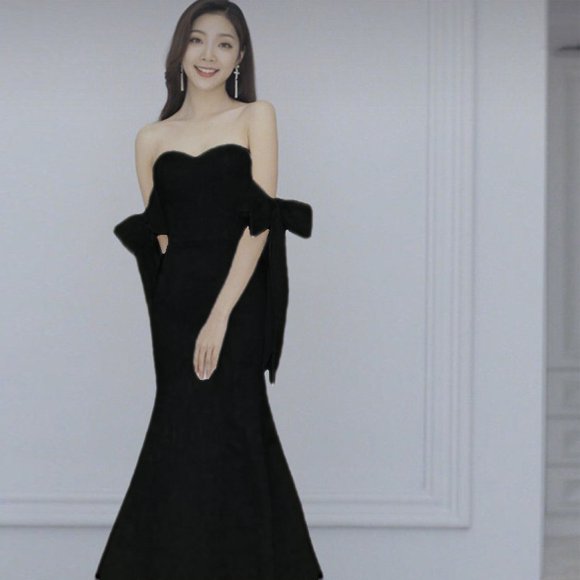 Satin Light Wedding Dress 2025 New Bride White Mermaid Slimming Train Simple Fairy-like Outdoor Dress