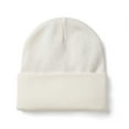 thumbnail image 1 of Satin Lined Knit Hat for Men and Women, Winter Warm Slouchy Beanie with Silk Lining, Skull Cap for Cold Weather Outdoor Activities(White-A), 1 of 3