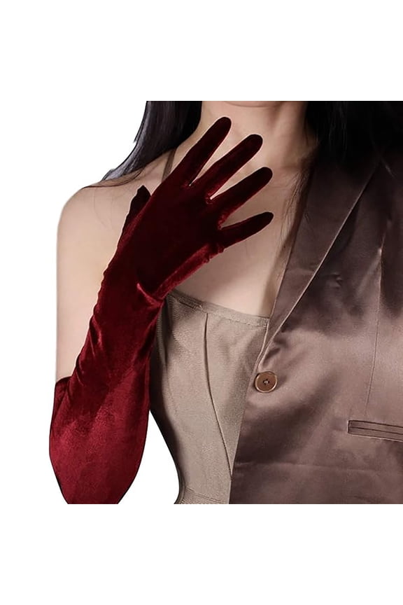 Satin Long Length Gloves Elegant Opera Evening Formal Dress Accessory For Special Occasion Wear Smooth Comfortable Fit Design