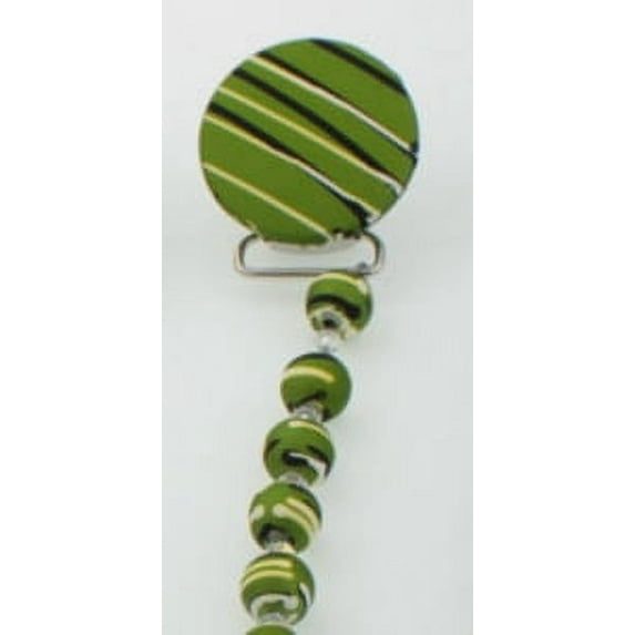 Satin Look Pacifier Clip