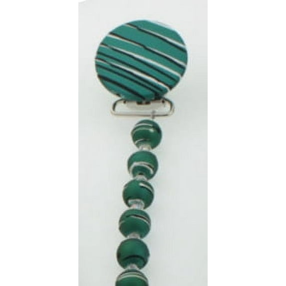 Satin Look Pacifier Clip