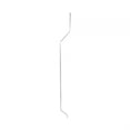 thumbnail image 1 of Satin Nickel Brushed 1/2 water Supply Line for High Tank Toilet, 1 of 6