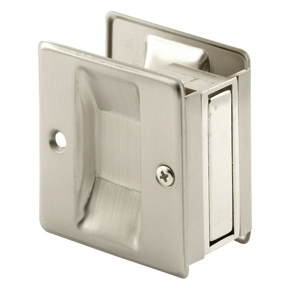 Satin Nickel, Pocket Door Pull