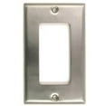 thumbnail image 1 of Satin Nickel Single Rocker Switch Plate, 1 of 1
