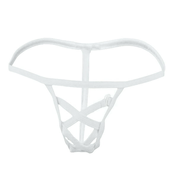 Satin Nightgown Deal Bikini Panties Briefs Men'sLow Waist Ice Male G Strings Mens Silk Micro
