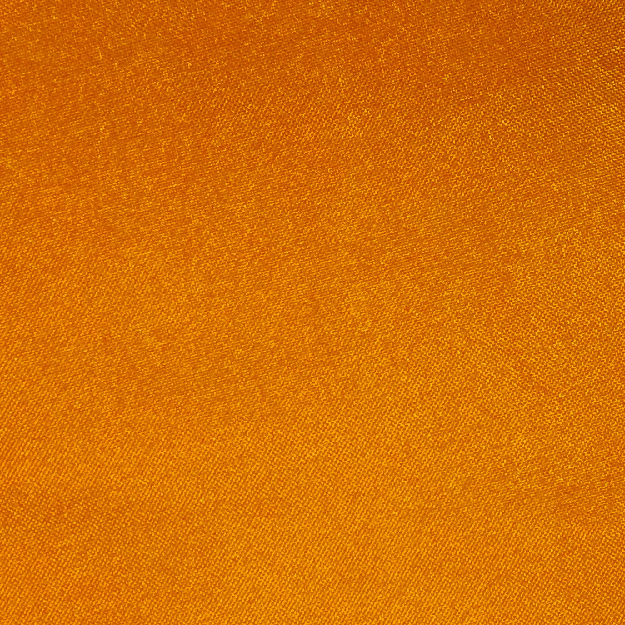 Satin Orange Fabric, per Yard