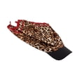 thumbnail image 1 of Satin Paisley Print Scarf Visor Hat, Breathable Polyester Sun Protection Head Wrap Cap Adjustable Outdoor Head Coverage for Women, 1 of 6