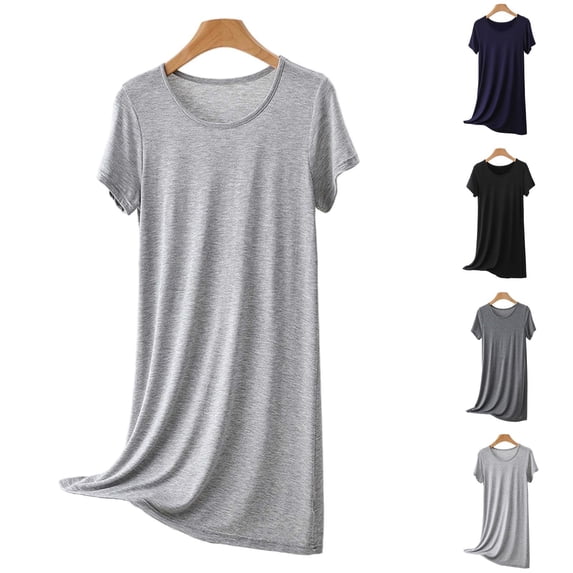 Satin Pajama Set for Women Women Fashionable Summer Short Style Thin Home Dress Casual Outerwear Sleeping Dress Home Clothes Black L