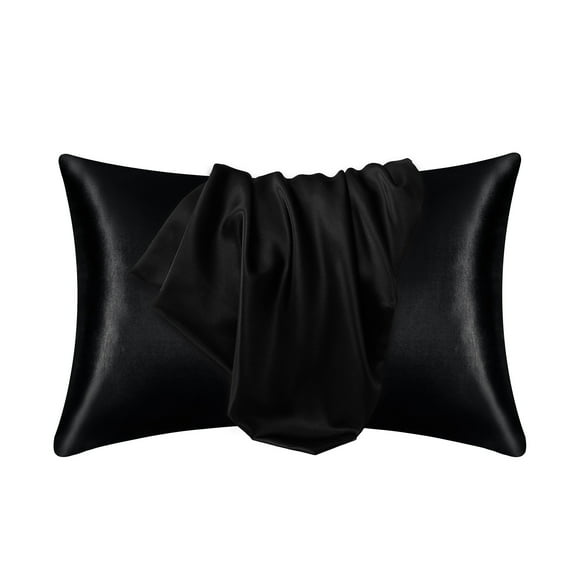 Satin Pillow Cases Set of 2, Cool Pillowcase for Hair and Skin Health,(Standard 20''×30'')